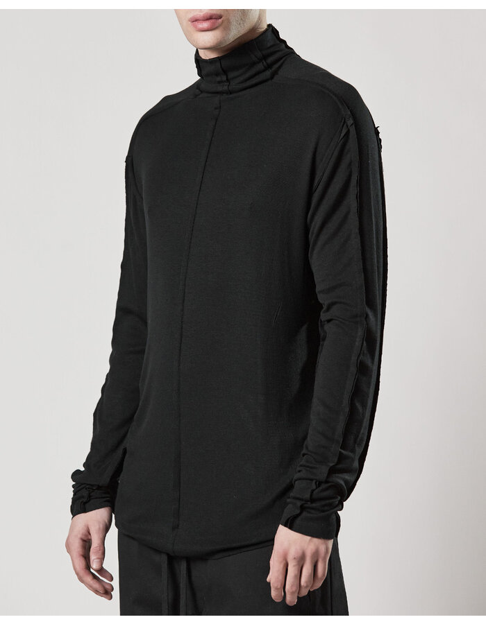 THOM KROM STRETCH VISCOSE TURTLENECK SWEATER