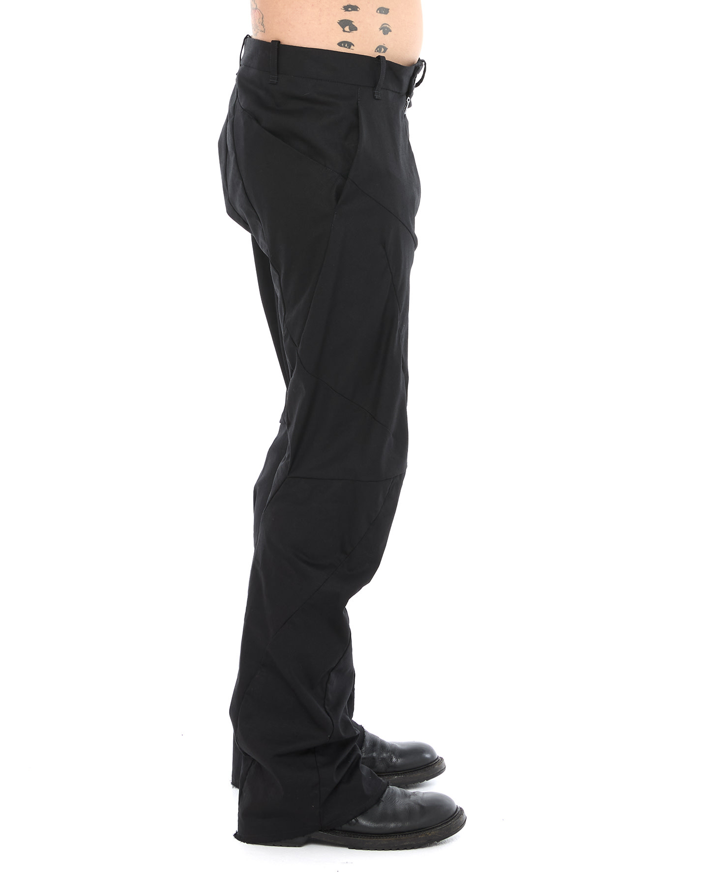 Distortion Bootcut Linen Pants by Leon Emanuel Blanck | Shop Distortion Bootcut Linen Pants by Leon Emanuel Blanck | Shop