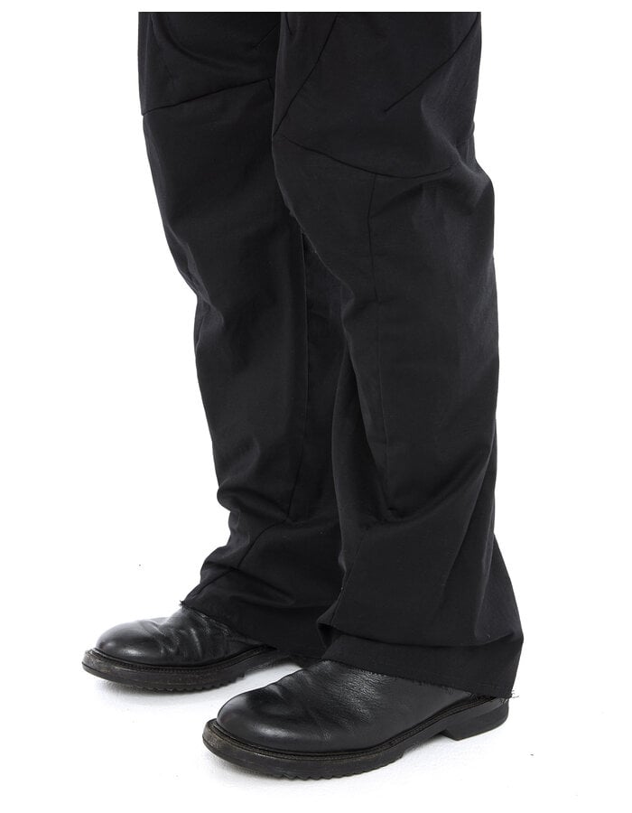 LEON EMANUEL BLANCK DISTORTION BOOTCUT PANTS - SOLID LINEN