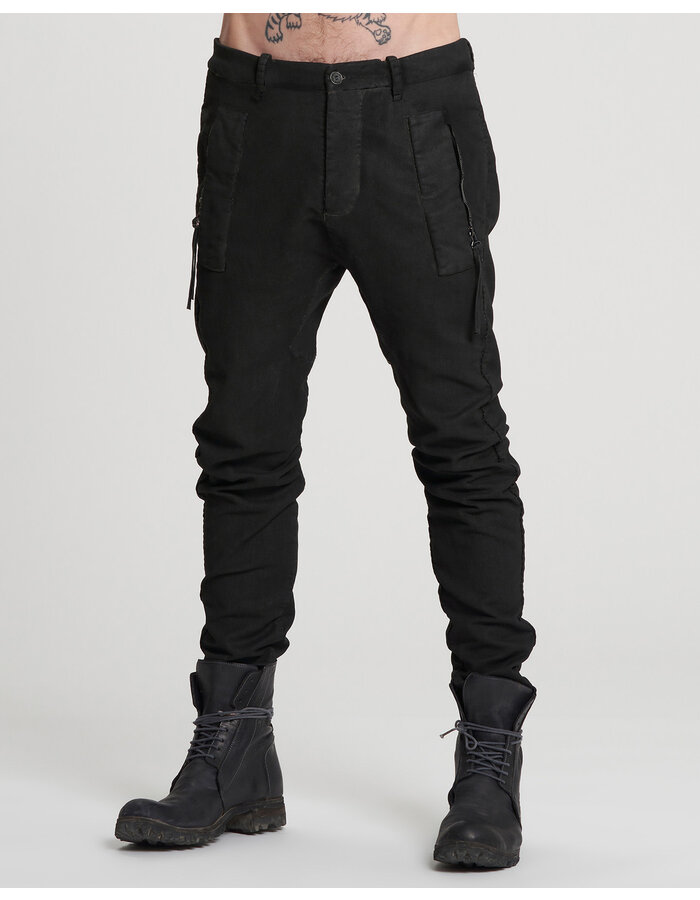 MASNADA SLIM ZIP WELT TROUSER