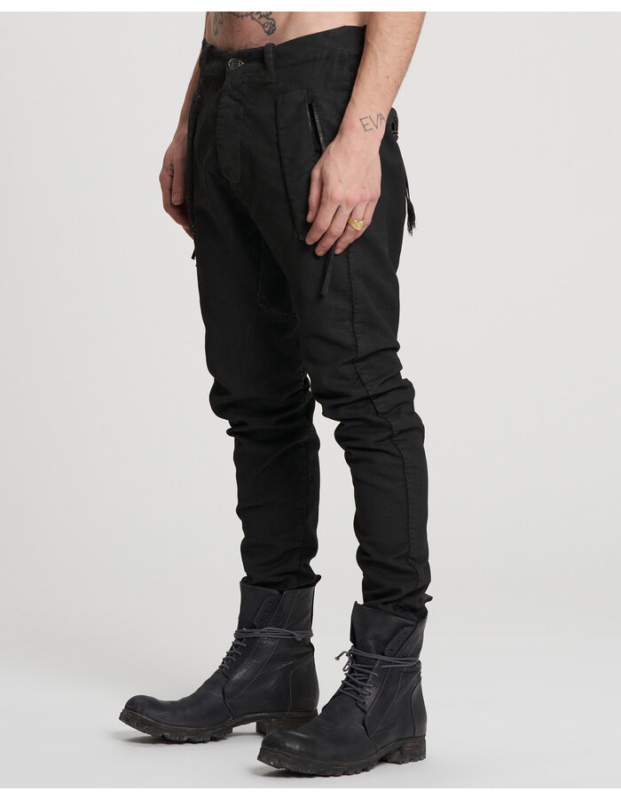 MASNADA SLIM ZIP WELT TROUSER
