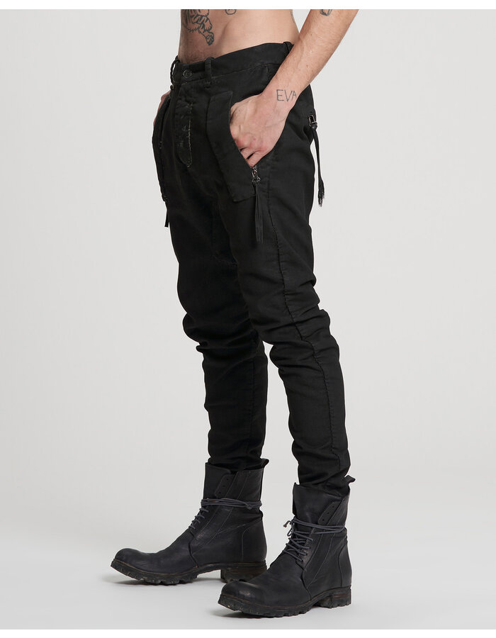 MASNADA SLIM ZIP WELT TROUSER