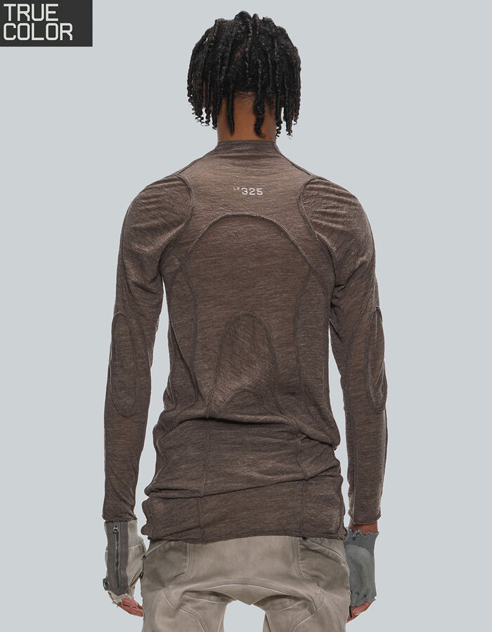 HAMCUS LPU / UNION STANDARD FRAYED-EDGE BODYSUIT - CROCODILE