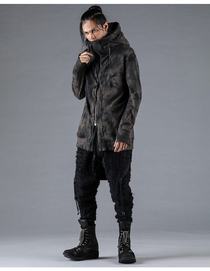 D. HYGEN COTTON VIYELLA DAMAGE QUILT LOW CROTCH JOGGER