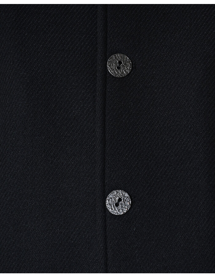 WOOL BLEND BUTTON UP COAT - Shop Untitled NYC