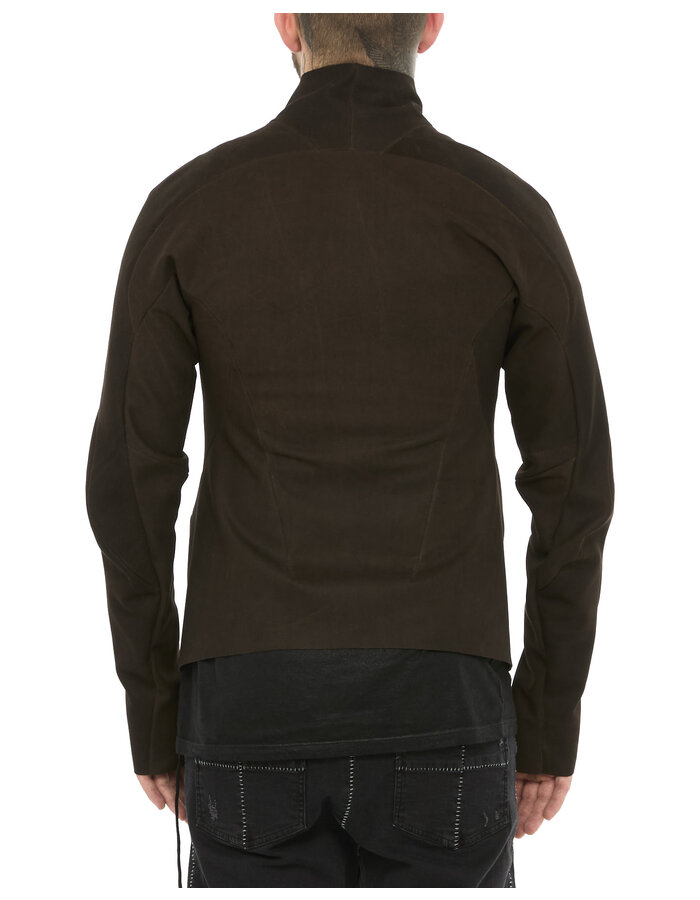 LEON EMANUEL BLANCK FORCED PERSPECTIVE AVIATOR JACKET - BUFFALO (ESPRESSO)