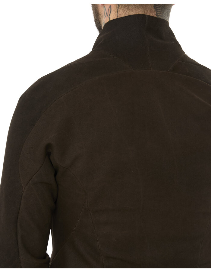LEON EMANUEL BLANCK FORCED PERSPECTIVE AVIATOR JACKET - BUFFALO (ESPRESSO)