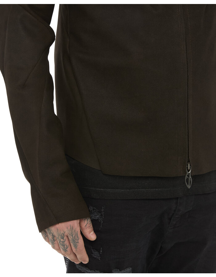 LEON EMANUEL BLANCK FORCED PERSPECTIVE AVIATOR JACKET - BUFFALO (ESPRESSO)