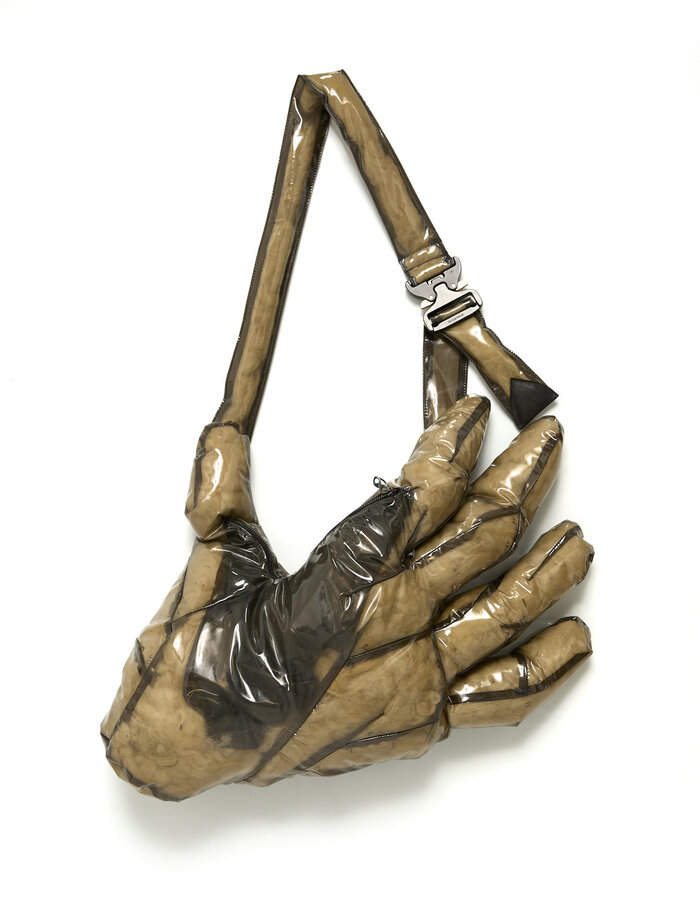 LEON EMANUEL BLANCK DISTORTION HAND BAG - MEMENTO MORI