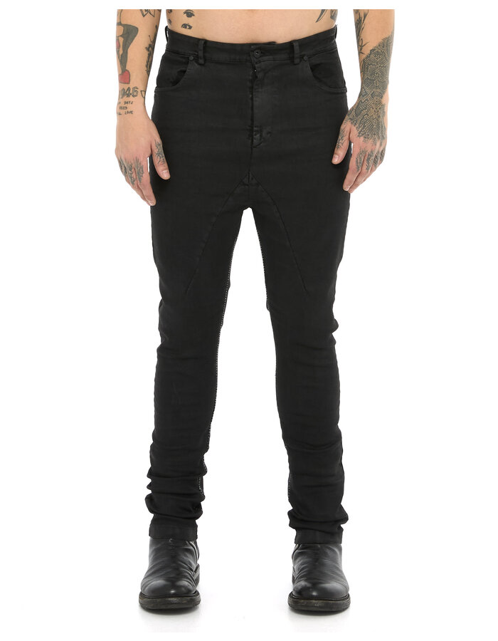 MD75 RESIN COATED STRETCH SLIM JEANS
