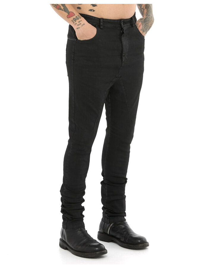 MD75 RESIN COATED STRETCH SLIM JEANS
