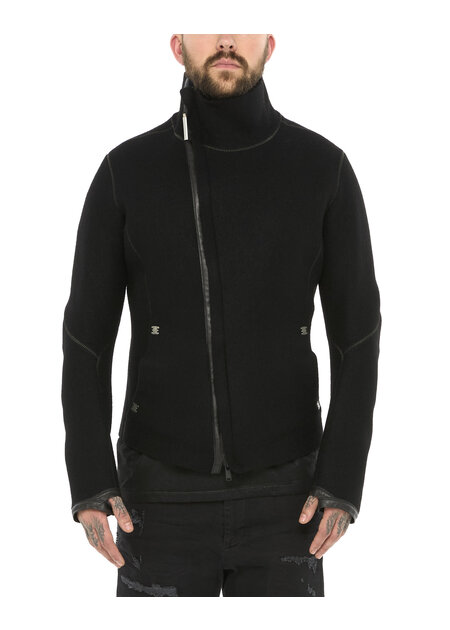 ISAAC SELLAM EXPERIENCE IMPARABLE BOILED WOOL JACKET