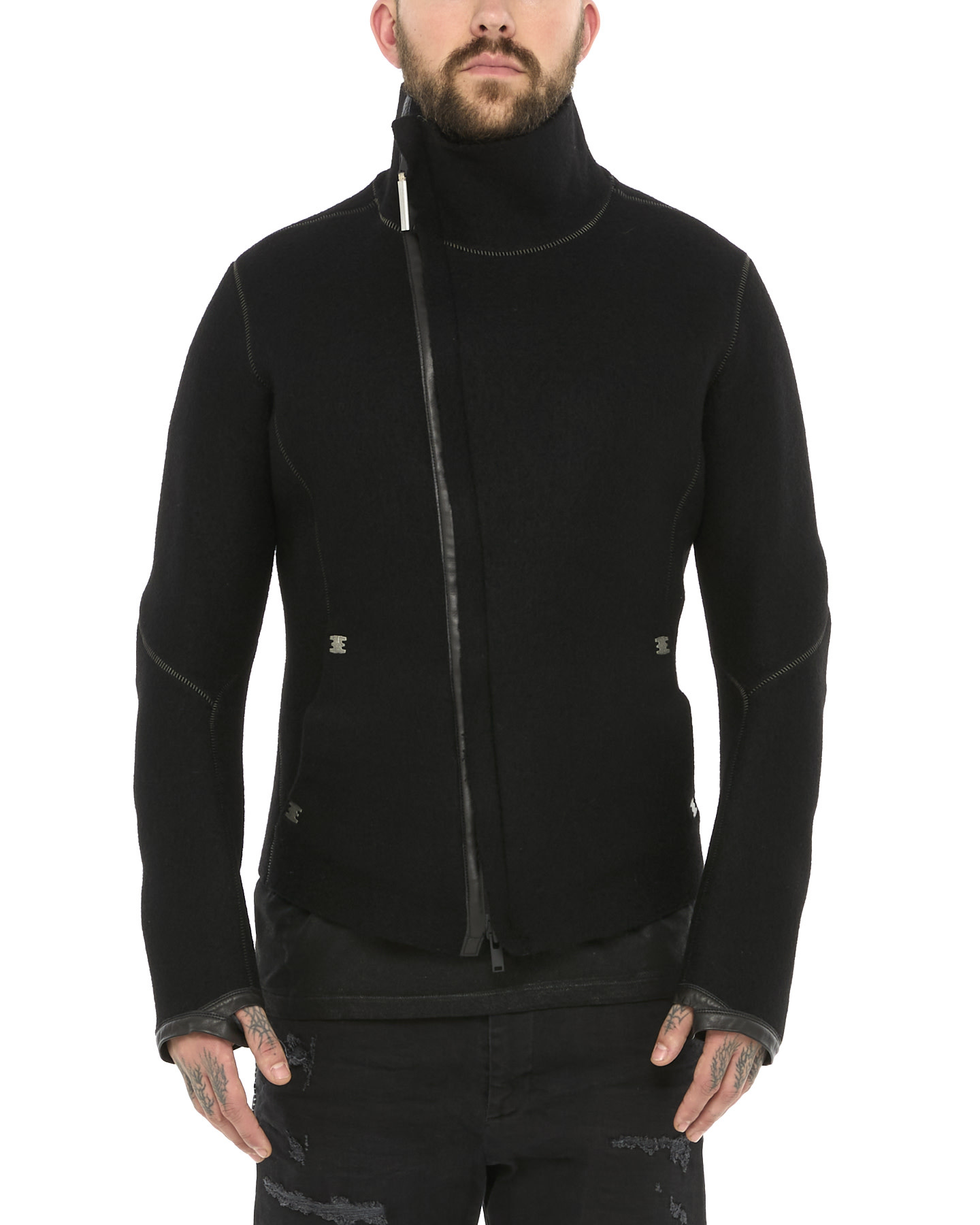 IMPARABLE BOILED WOOL JACKET