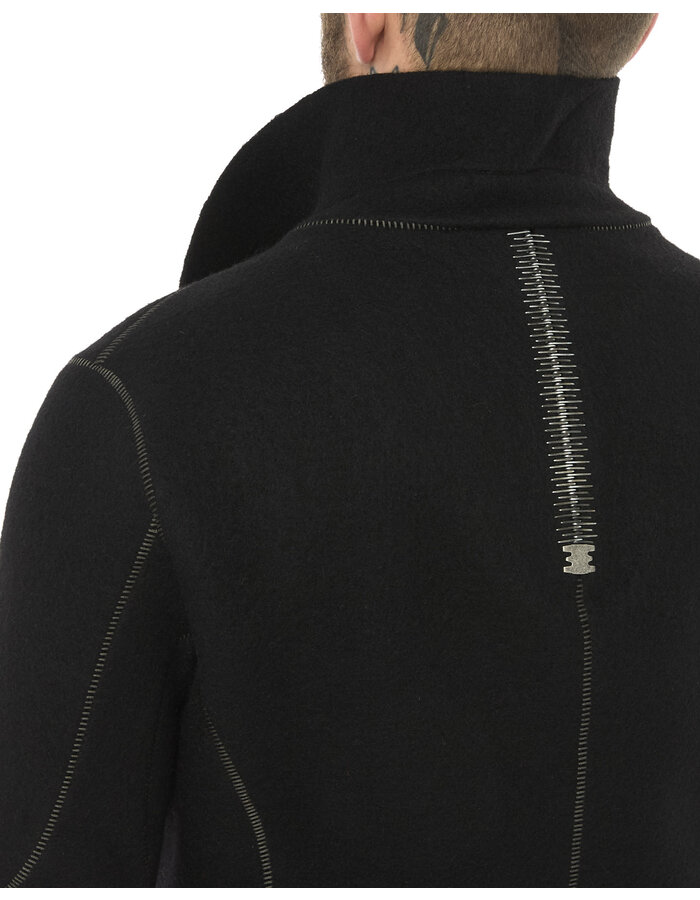 ISAAC SELLAM EXPERIENCE IMPARABLE BOILED WOOL JACKET
