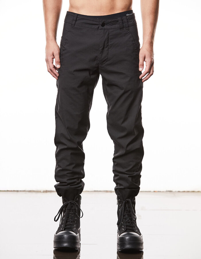 THOM KROM STRETCH POLIN COTTON SCAR STITCH TROUSERS