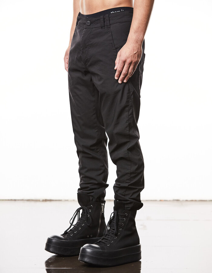 THOM KROM STRETCH POLIN COTTON SCAR STITCH TROUSERS