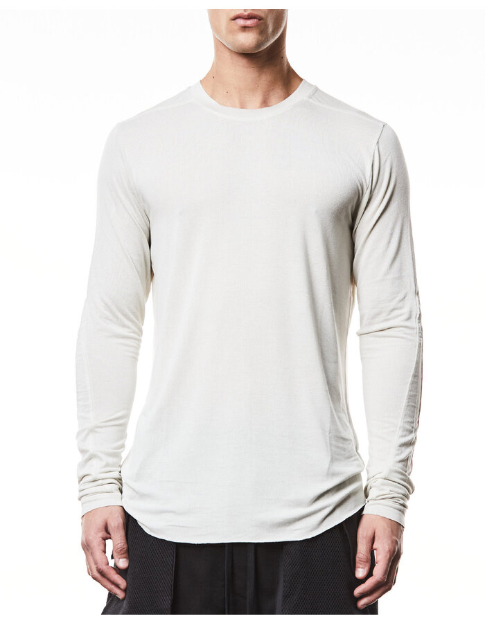 THOM KROM VORTEX VISCOSE FITTED LONG SLEEVE - DUNE