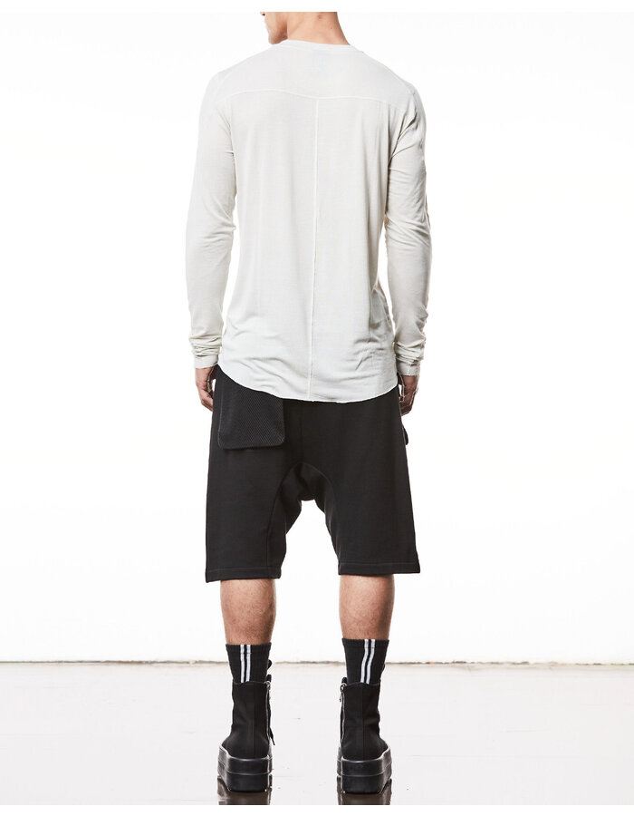 THOM KROM VORTEX VISCOSE FITTED LONG SLEEVE - DUNE