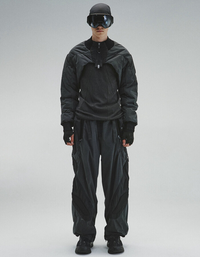 HAMCUS X3_12 - TWIST VERTEBRAL PANTS