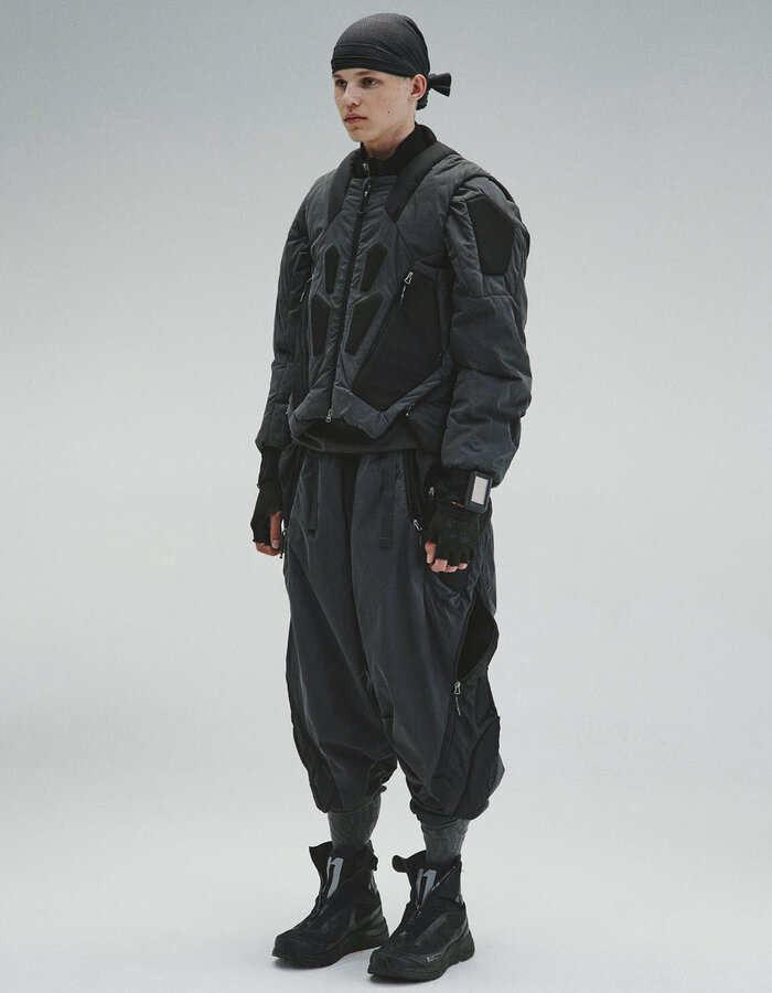 HAMCUS X3_12 - TWIST VERTEBRAL PANTS