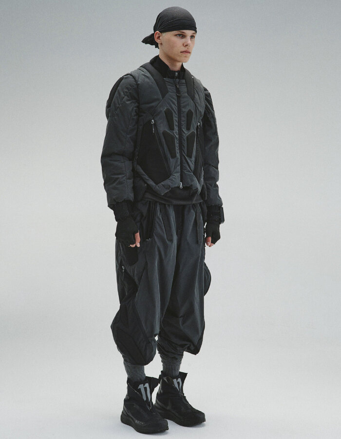 HAMCUS X3_12 - TWIST VERTEBRAL PANTS