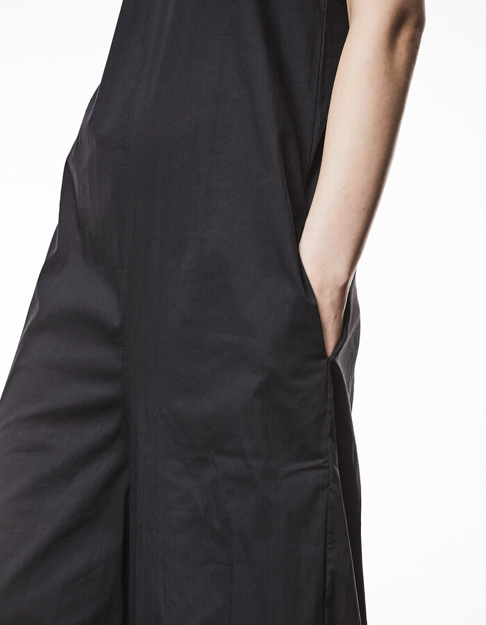 THOM KROM WIDE LEG V-NECK JUMPSUIT