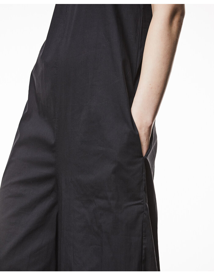 THOM KROM WIDE LEG V-NECK JUMPSUIT