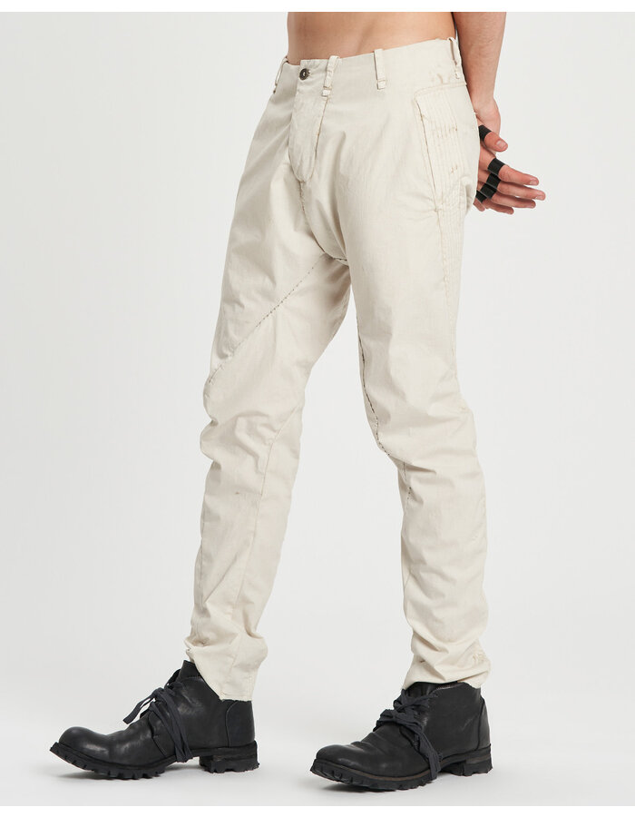 MASNADA MULTIPLE STITCH SLIM PANTS