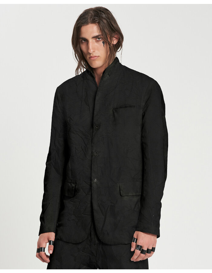 MASNADA HALF LINED JACKET - BLACK