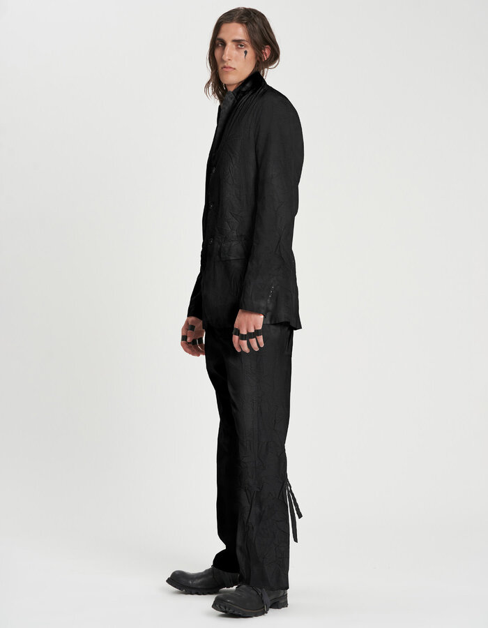 MASNADA HALF LINED JACKET - BLACK