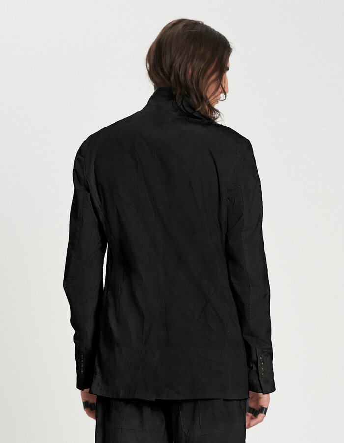 MASNADA HALF LINED JACKET - BLACK