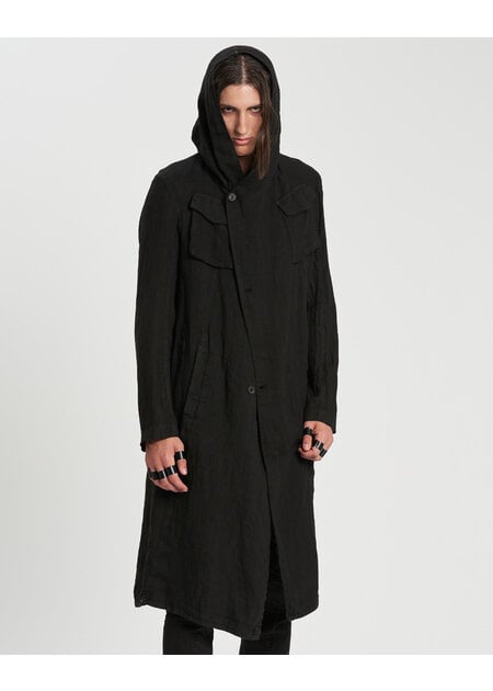 MASNADA FOLD UP PARKA - BLACK