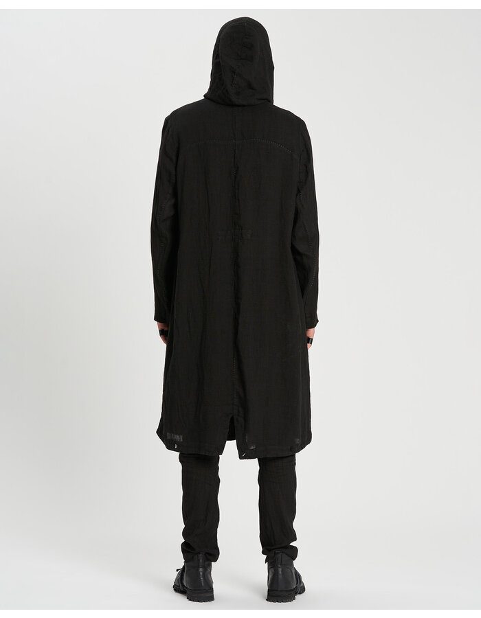 MASNADA FOLD UP PARKA - BLACK