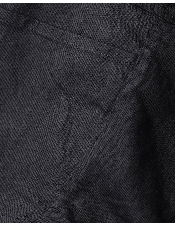 D. HYGEN STRETCH DENIM BELT ADJUSTABLE CROPPED PANTS