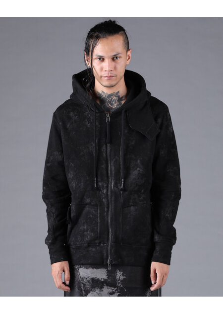 D. HYGEN UNTWISTED YARN FLEECE HOODED JACKET