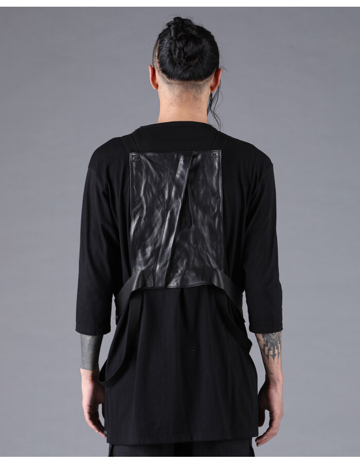 D. HYGEN HORSE LEATHER VEST BAG