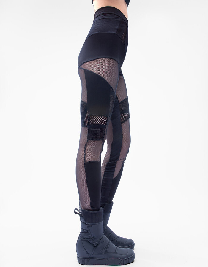 DEMOBAZA LEGGINGS NET ONYX