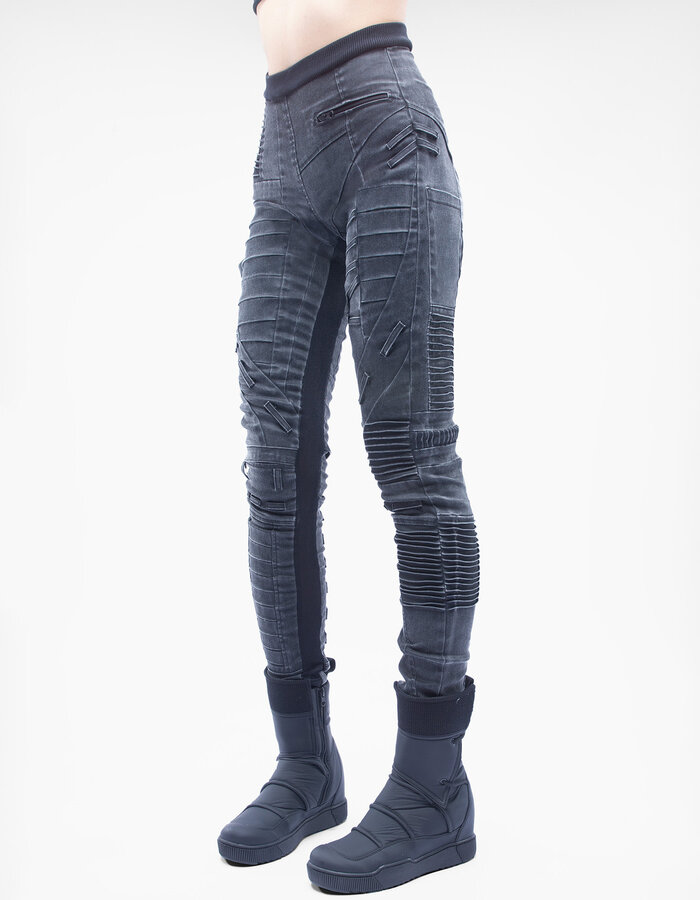 DEMOBAZA JEANS LEGGINGS MECHANIC