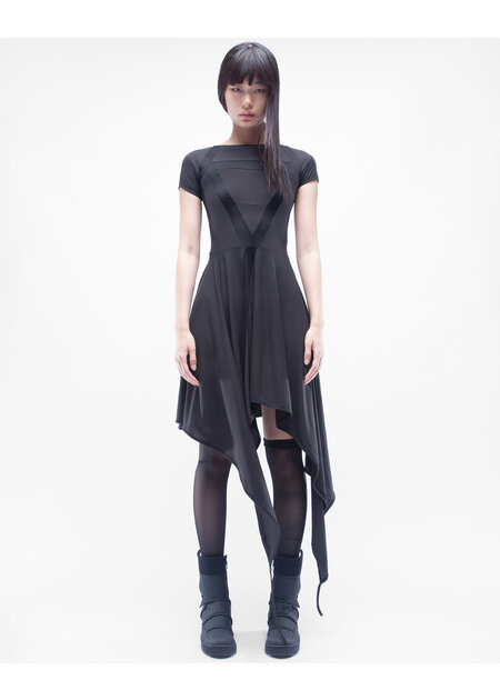 DEMOBAZA DRESS V ONYX