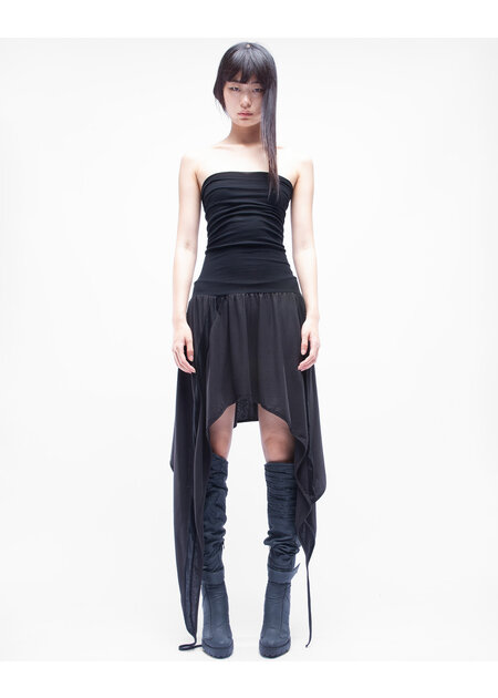DEMOBAZA CUT OUT DRESS ONYX