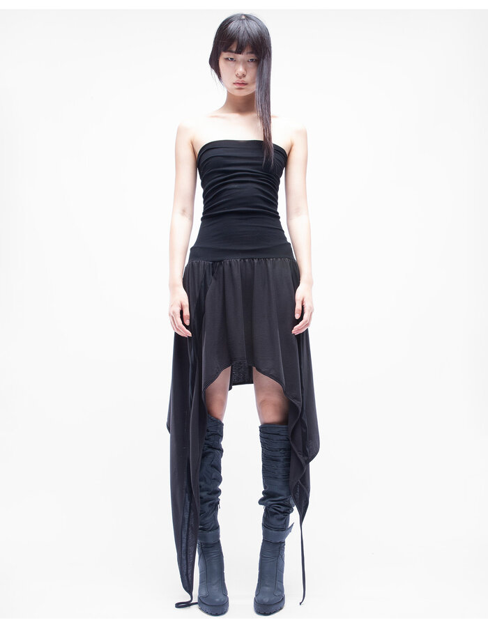 DEMOBAZA CUT OUT DRESS ONYX