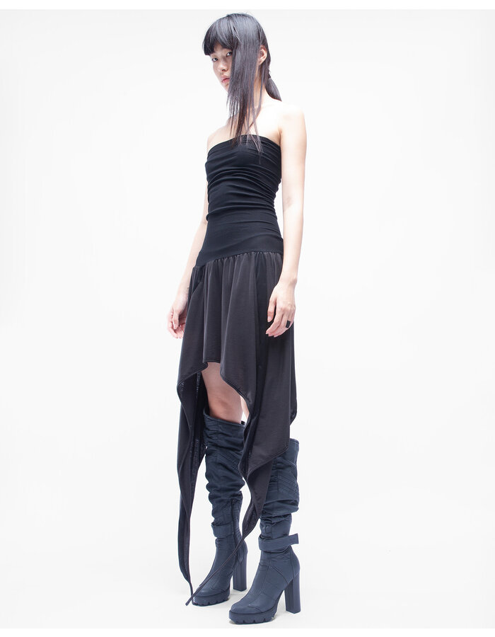 DEMOBAZA CUT OUT DRESS ONYX