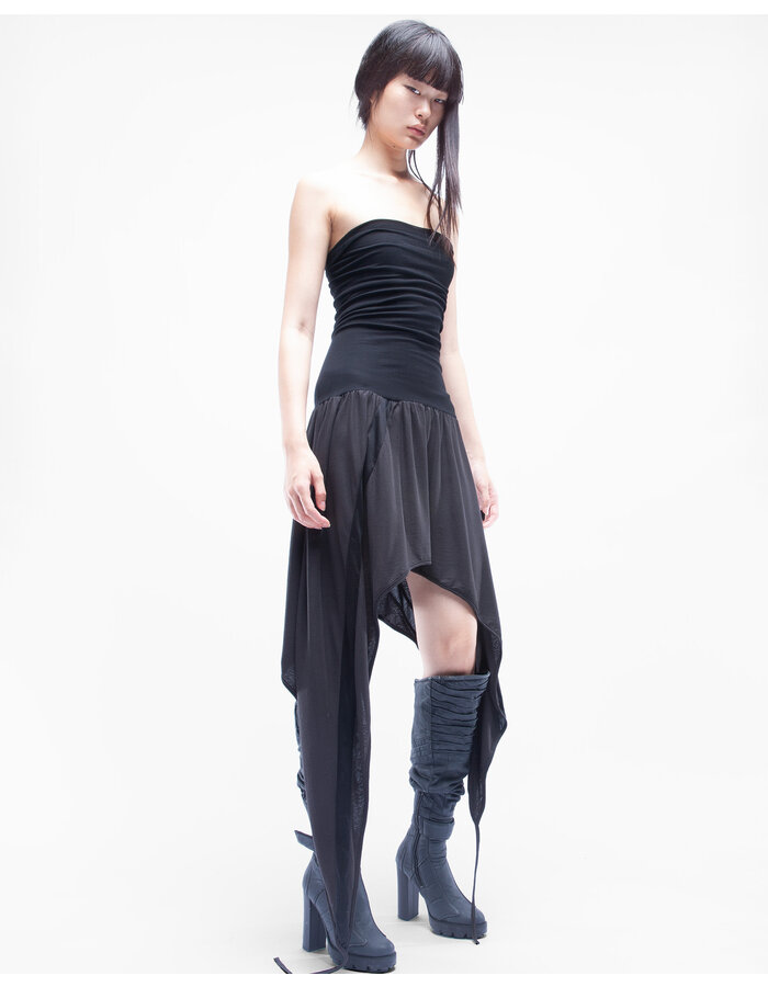 DEMOBAZA CUT OUT DRESS ONYX