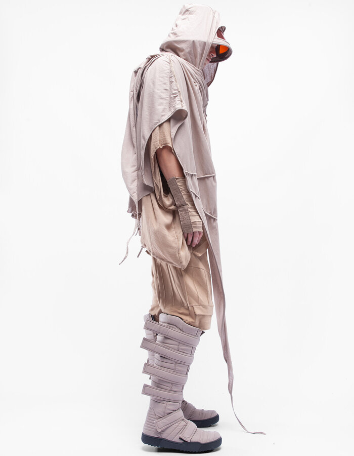 DEMOBAZA SHAWL HOOD SHIFT