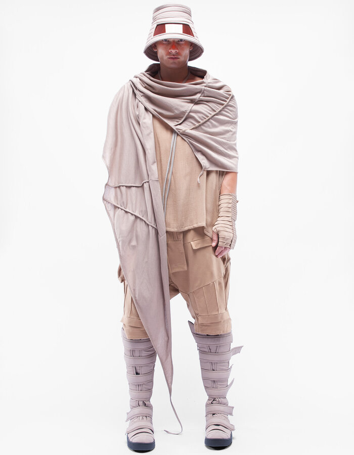 DEMOBAZA SHAWL HOOD SHIFT