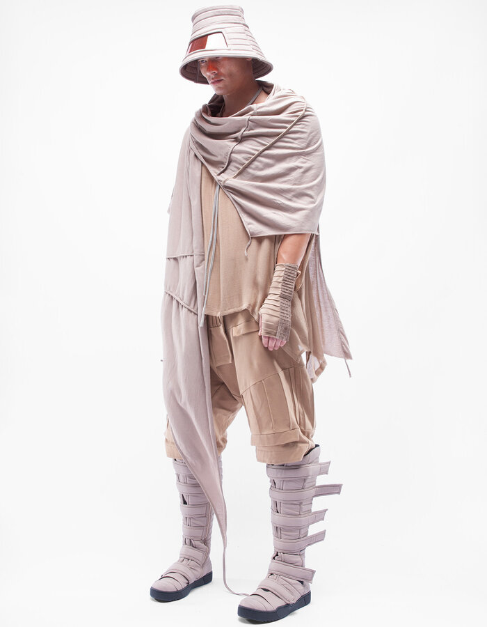 DEMOBAZA SHAWL HOOD SHIFT