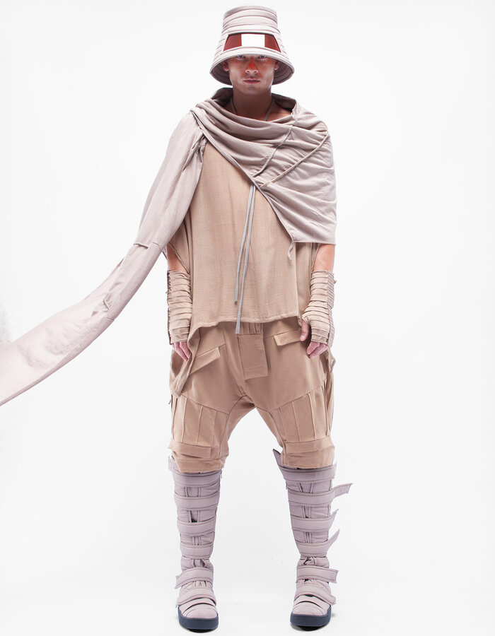 DEMOBAZA SHAWL HOOD SHIFT