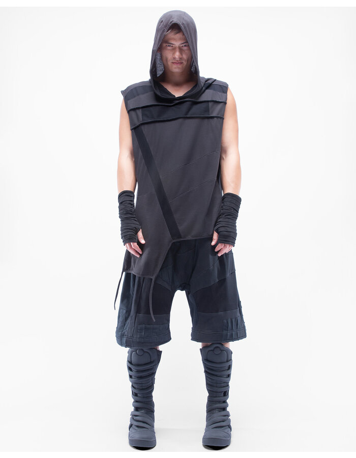 DEMOBAZA HOODY NO SLEEVE ABUNDANCE M