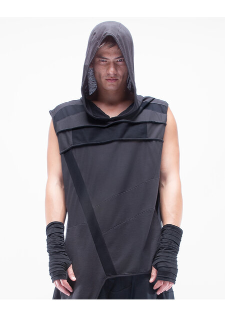 DEMOBAZA HOODY NO SLEEVE ABUNDANCE M