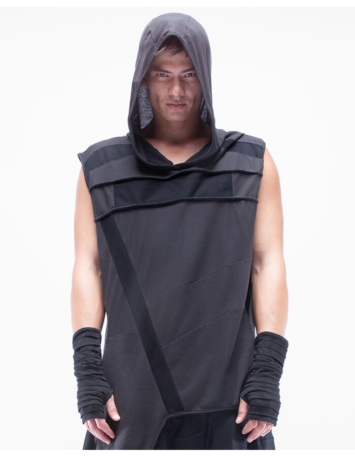 DEMOBAZA HOODY NO SLEEVE ABUNDANCE M